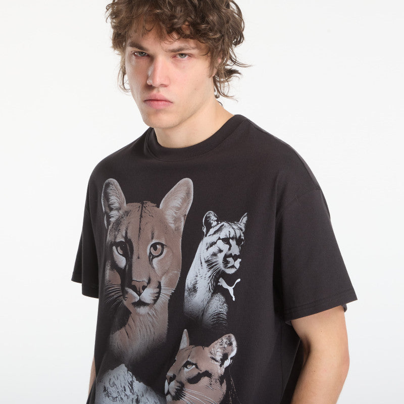 Puma Dylan Wildcat Tee II Puma Black