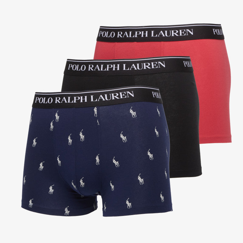 Bokserki Ralph Lauren Classic Trunk 3-Pack Black