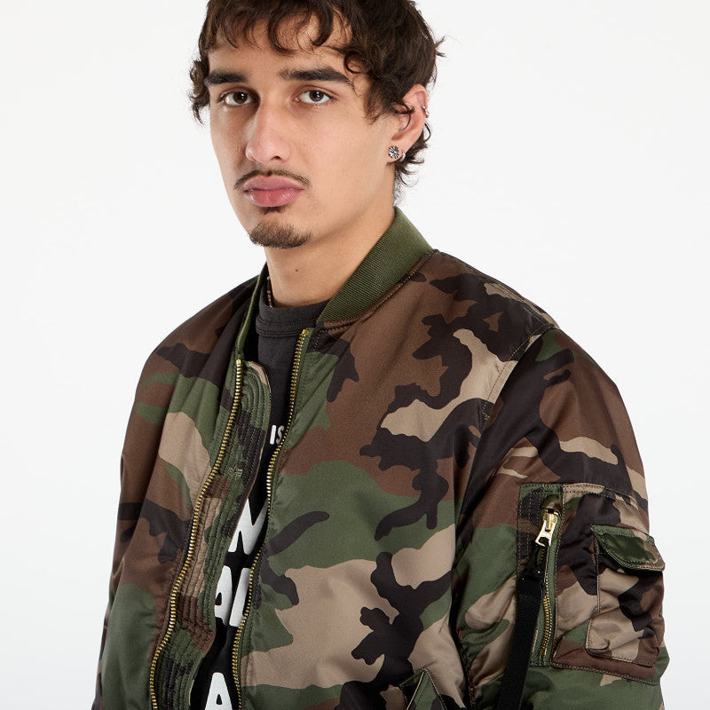 Alpha Industries MA-1 Base Flight Jacket Camo Wdl Camo 65