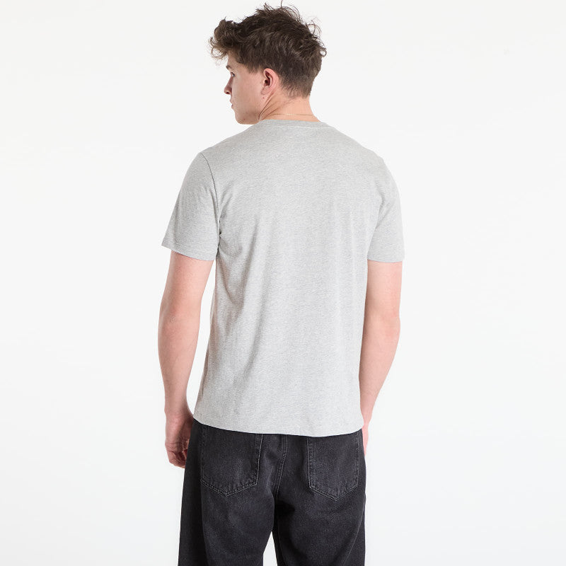 GAP V-Frch Mini Logo Tee Light Heather Grey
