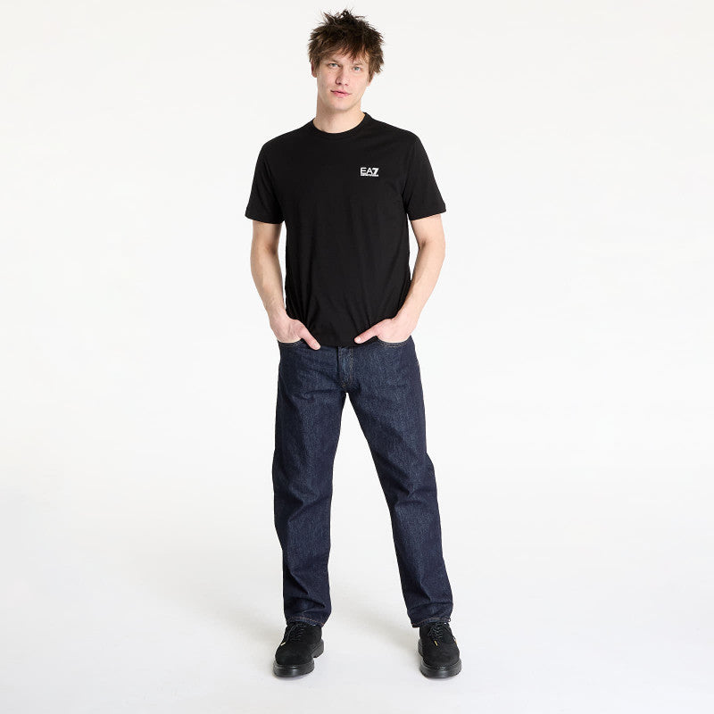 EA7 Emporio Armani Train Logo Series M Tee Ss Black/ White