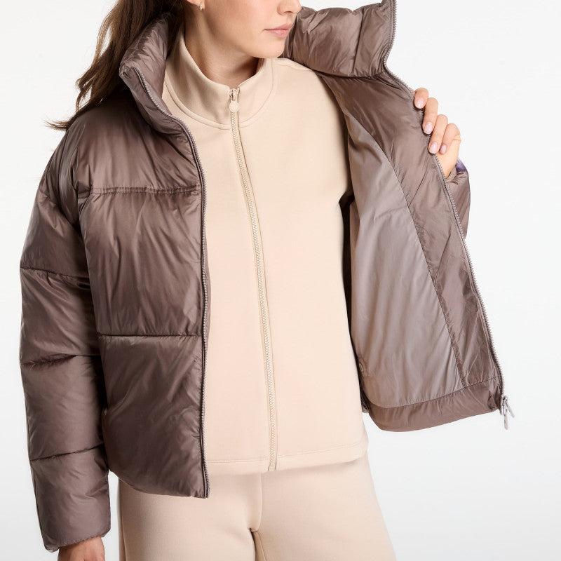 EA7 Emporio Armani Natural Ventus7 Wmns Padded Jacke Cinder