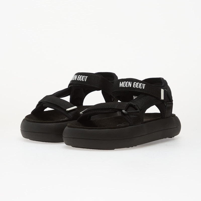 Moon Boot Super Sandal Black
