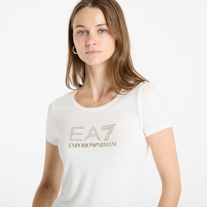 EA7 Emporio Armani Train Evolution Wmns Tee Ss Big Star White