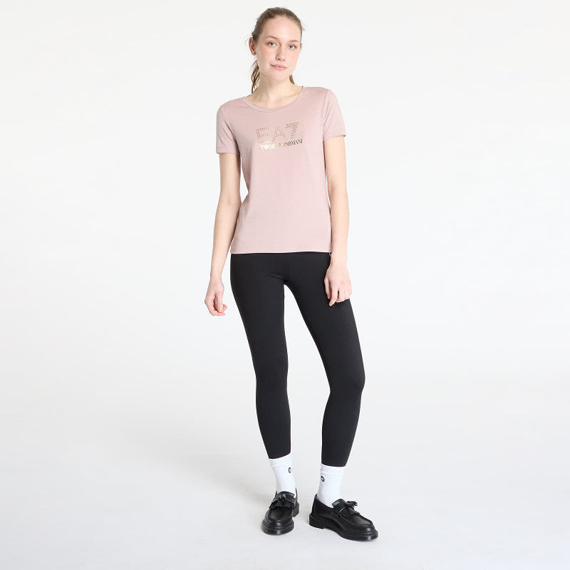 EA7 Emporio Armani Train Evolution Wmns Tee Ss Big L Fawn