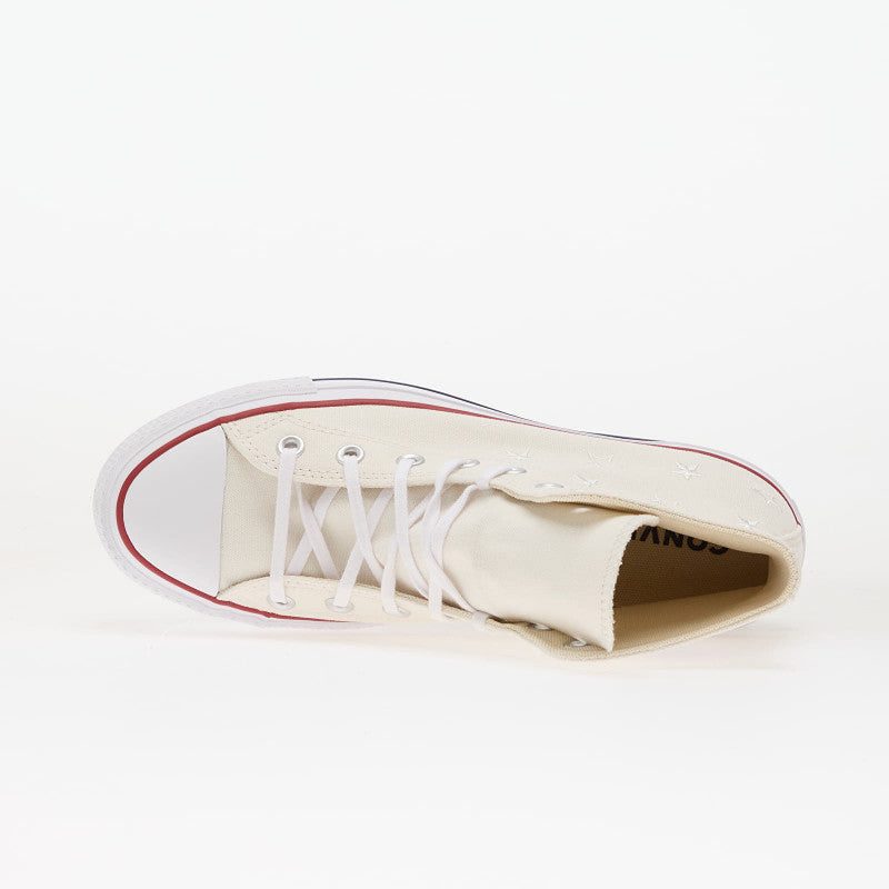 Converse Chuck Taylor All Star Lift Platform Celestial Hi Vintage White/ Red/ Navy
