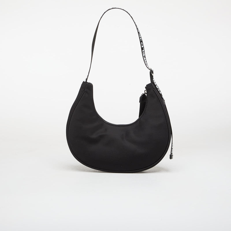 Karl Lagerfeld Jeans Essential Nylon Moon Bag Black