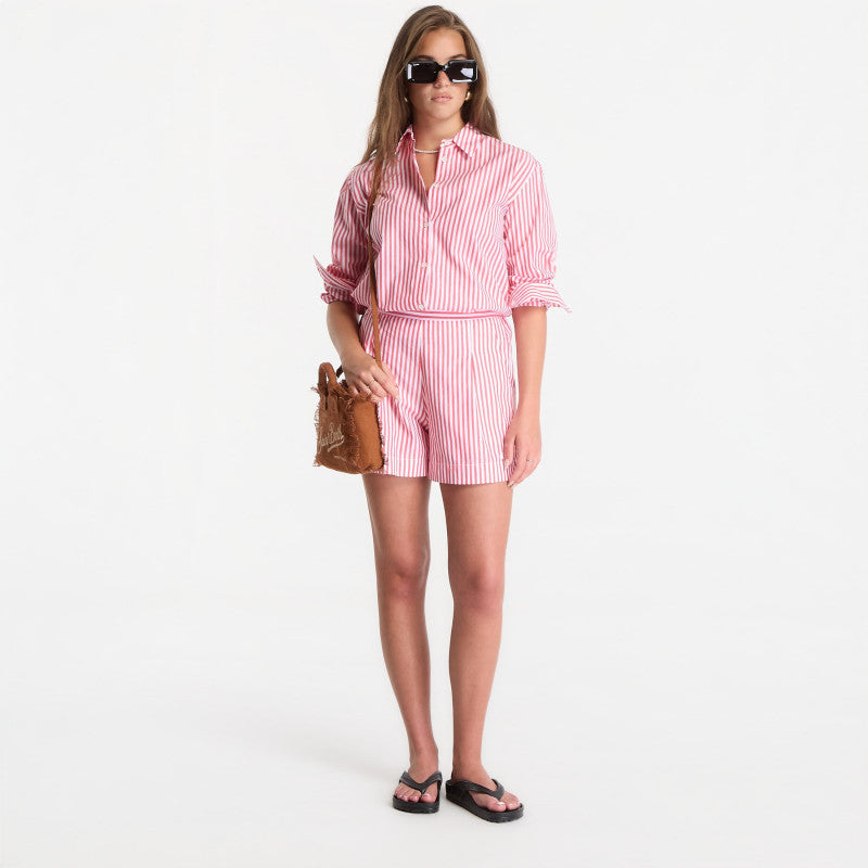 MC2 Saint Barth Amani Short Pant Cotton SB Stripes V