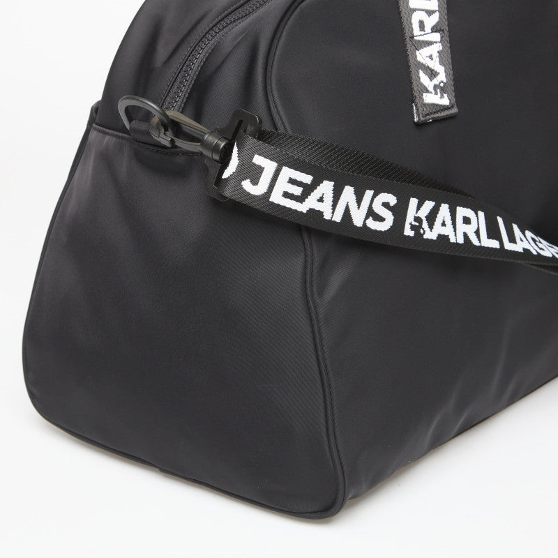 Karl Lagerfeld Jeans Nylon Gymbag Black