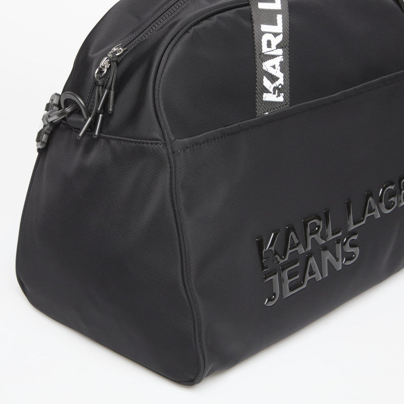 Karl Lagerfeld Jeans Nylon Gymbag Black