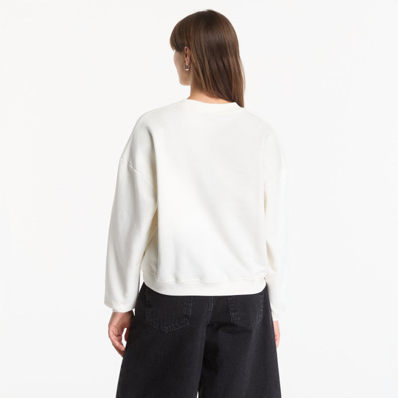 Karl Lagerfeld Jeans Boxy Karl Kameo Sweat Egret