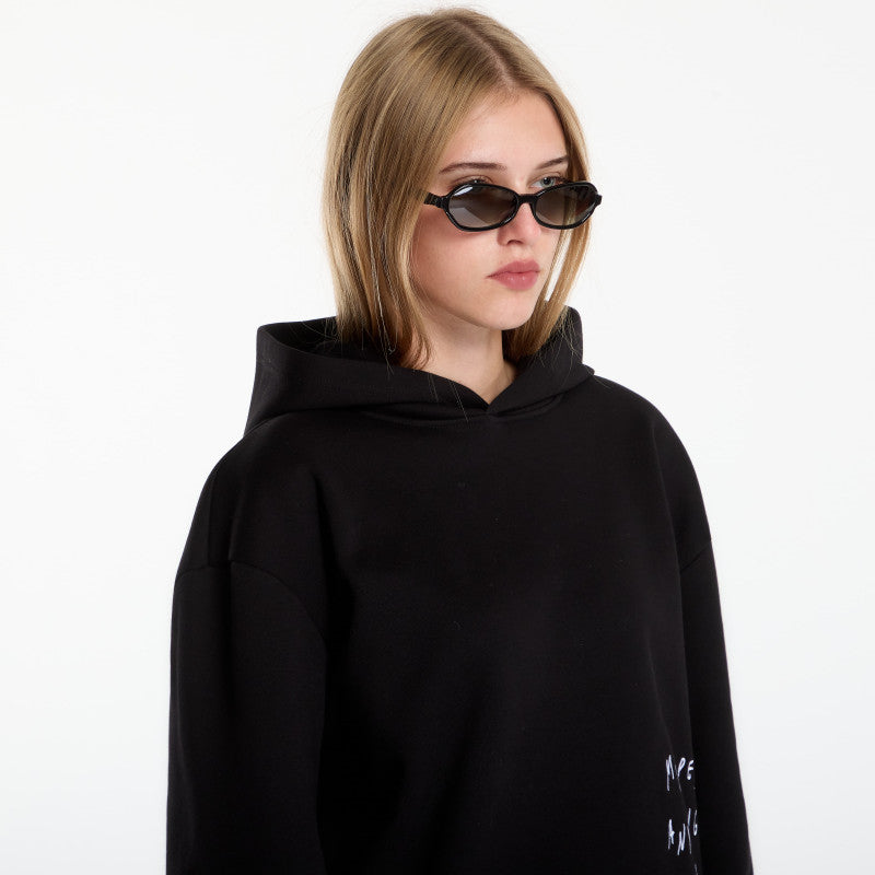 Karl Lagerfeld Jeans X Pt Boxy Hoodie Black