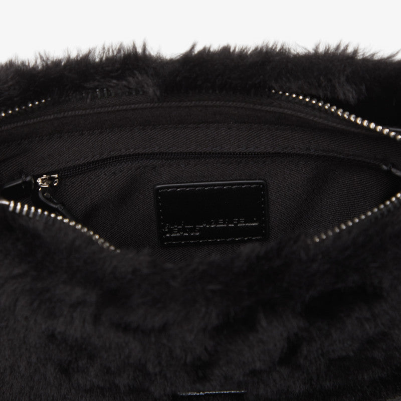 Karl Lagerfeld Jeans Box Logo Ew Shb Furry Black