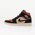 Air Jordan 1 Mid Particle Beige/ Black-Canyon Rust-Sail