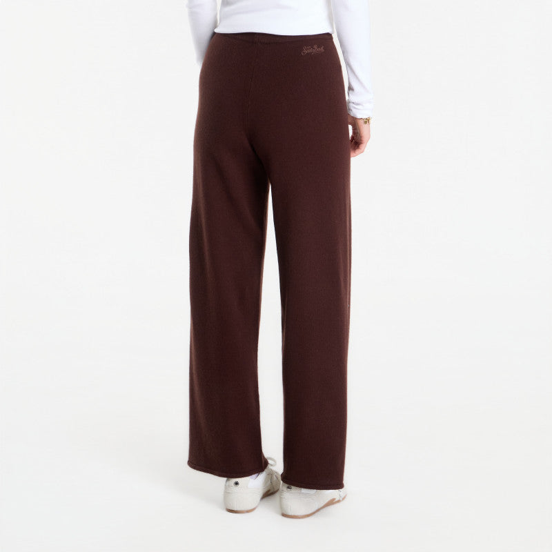 MC2 Saint Barth Cambon Wool Pant Brown