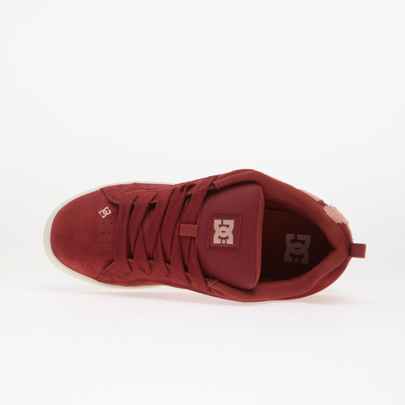 DC Court Graffik SD Dark Red/ Pink/ Off White