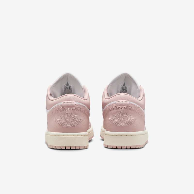 Air Jordan 1 Low White/Pink Oxford-Sail