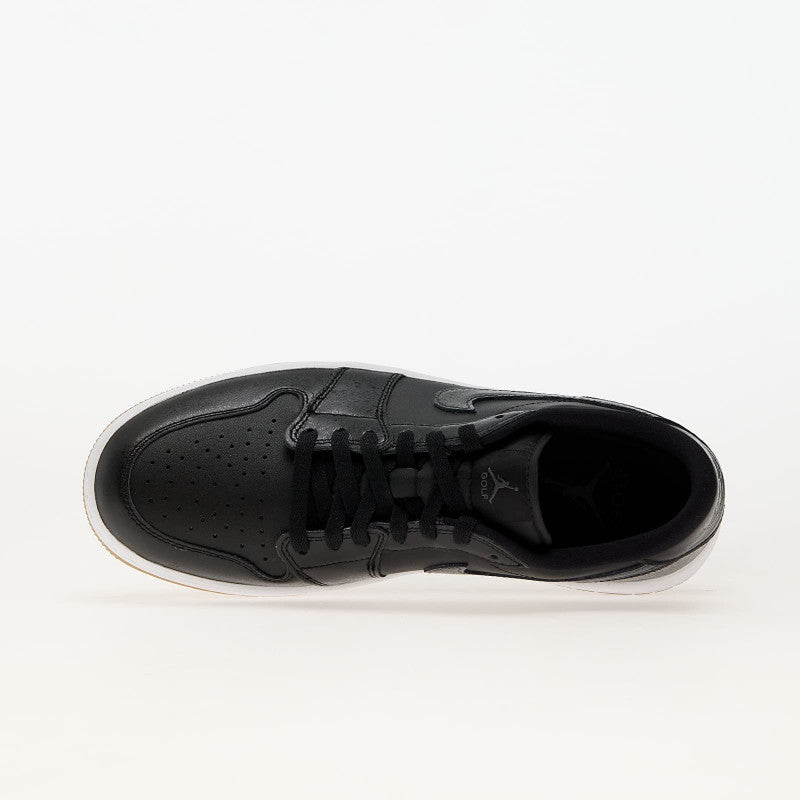 Air Jordan 1 Low Golf Black/ Anthracite-Gum Med Brown-White