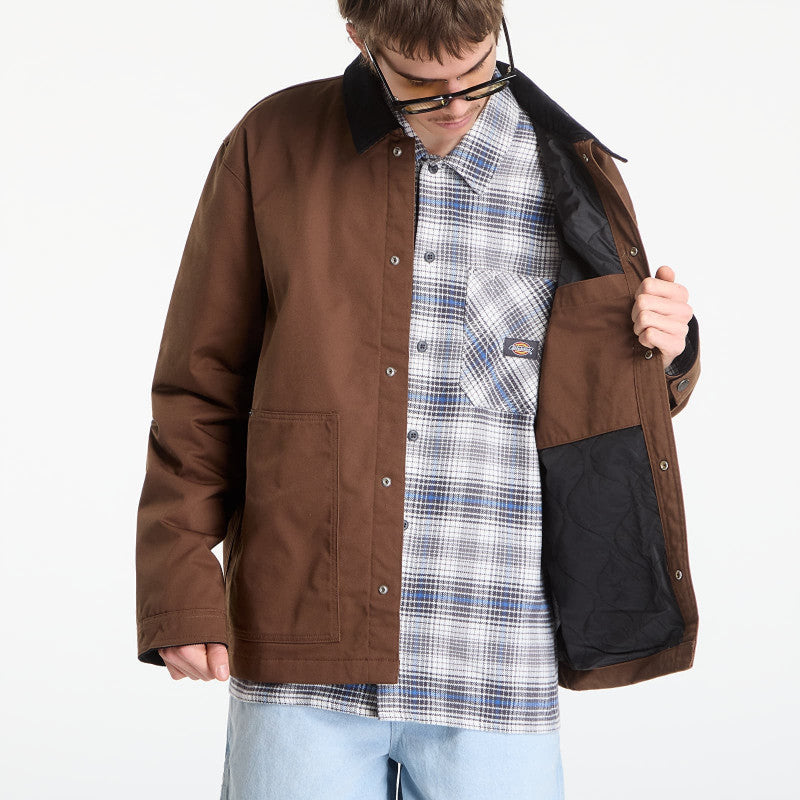 Dickies Union Barn Jacket Timber Brown