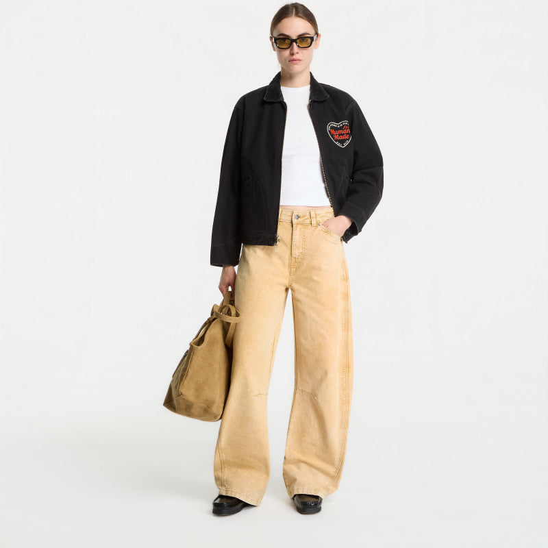 Dickies Imlay Low Waist Barrel Canvas Pant Beige