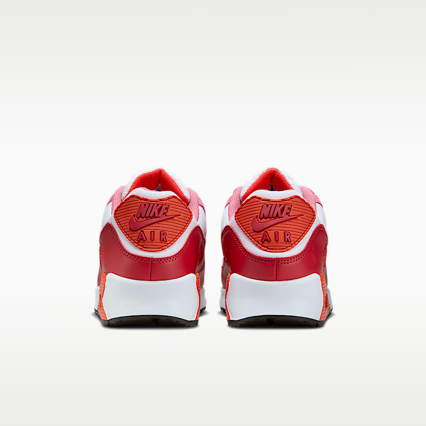 Nike Air Max 90 Peony/ White-Lt Crimson-Team Crimson