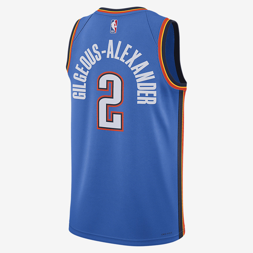 Nike Dri-FIT NBA Swingman Oklahoma City Thunder Icon Edition 2022/23 Shai Gilgeous-Alexander
