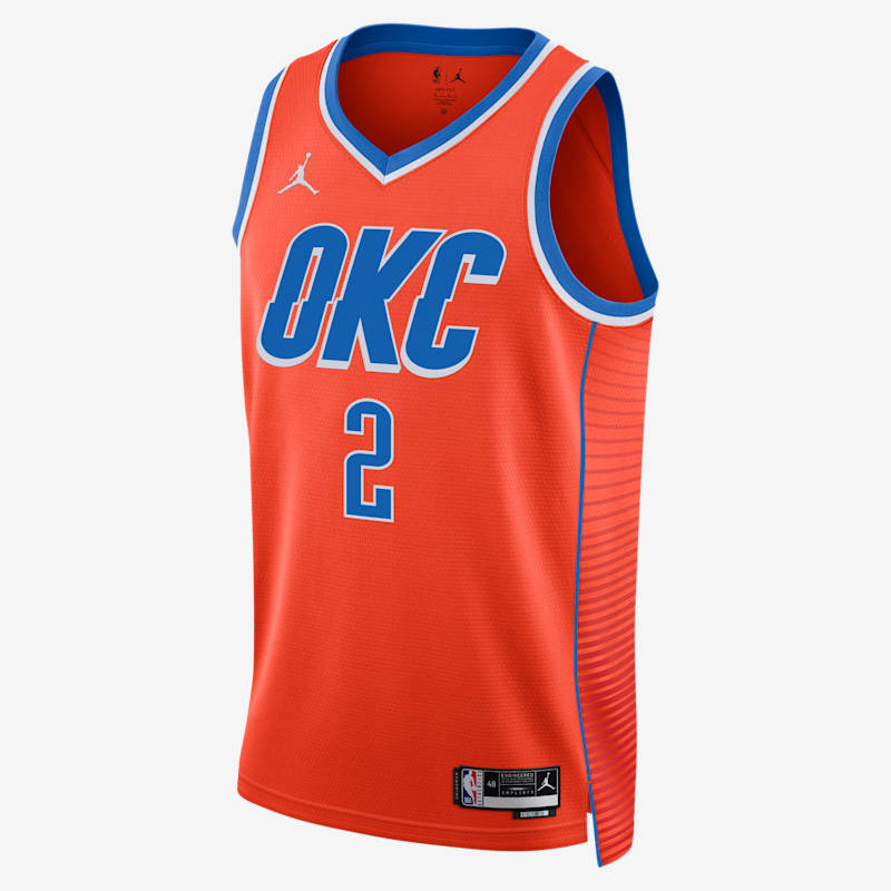 Jordan Dri-FIT NBA Swingman Jersey Oklahoma City Thunder Statement Edition Shai Gilgeous-Alexander