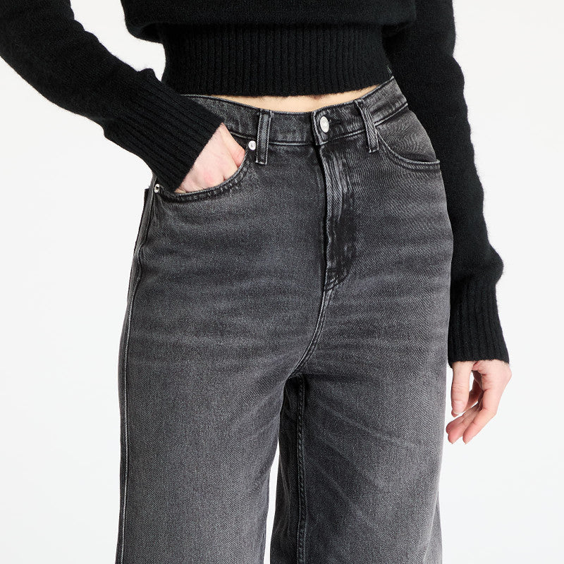 Jeansy Tommy Jeans Claire High Rise Wide Jeans Denim Black