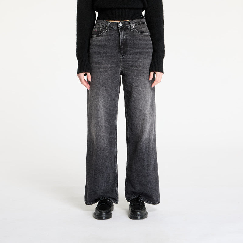 Jeansy Tommy Jeans Claire High Rise Wide Jeans Denim Black