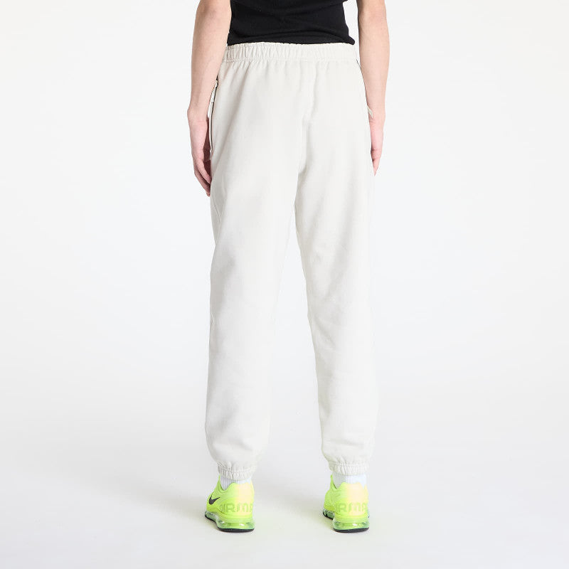 Nike Solo Swoosh Men's Fleece Pants Light Bone/ White