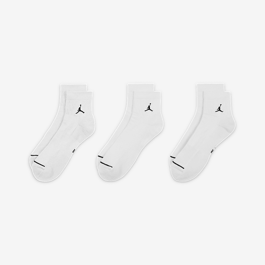 Jordan Everyday Ankle Dri-Fit Kojinės (3 Poros)