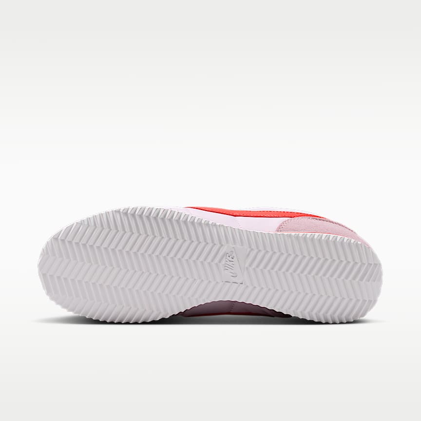 Nike Cortez Textile Pink Foam/ Lt Crimson-White-Safety Orange