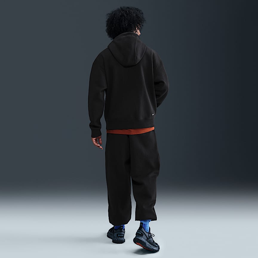Nike ACG Therma-FIT Fleece Pullover Hoodie Black/ Anthracite/ Summit White