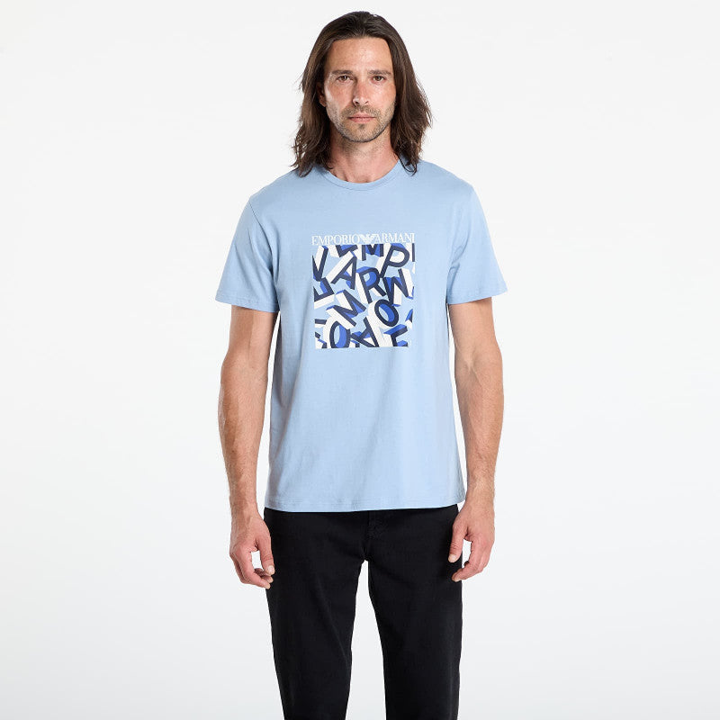 EA7 Emporio Armani Crew Neck T-Shirt Ashley Print Lettering