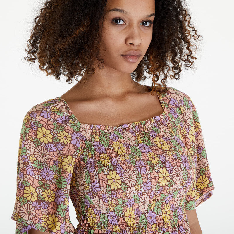 Sukienka Roxy Tropical Sunshine Root Beer All About Sol Mini