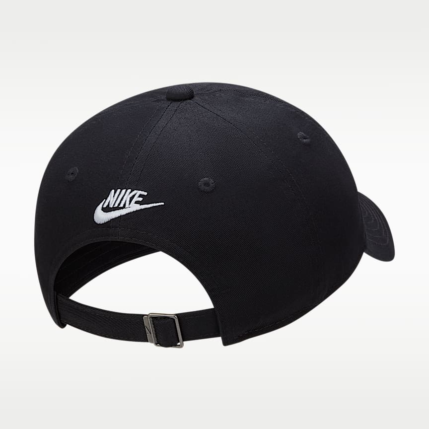 Nike Club Unstructured Just Do It Cap Black/ White