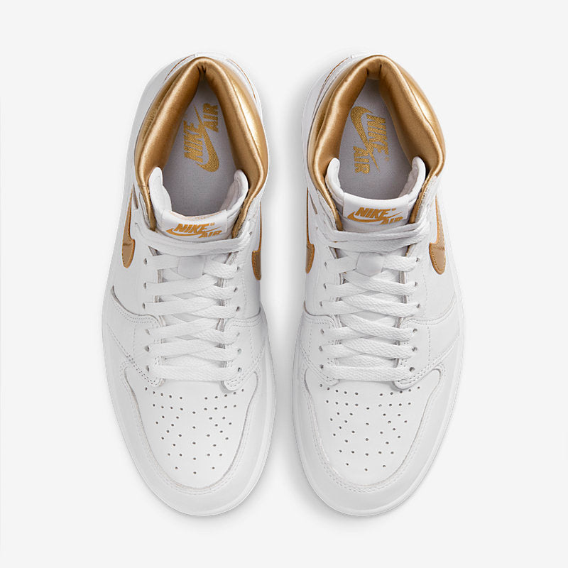 Air Jordan 1 Retro High OG "White and Gold"