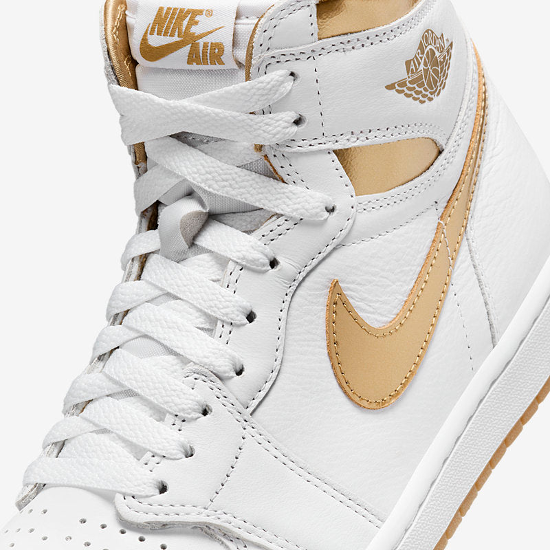 Air Jordan 1 Retro High OG "White and Gold"