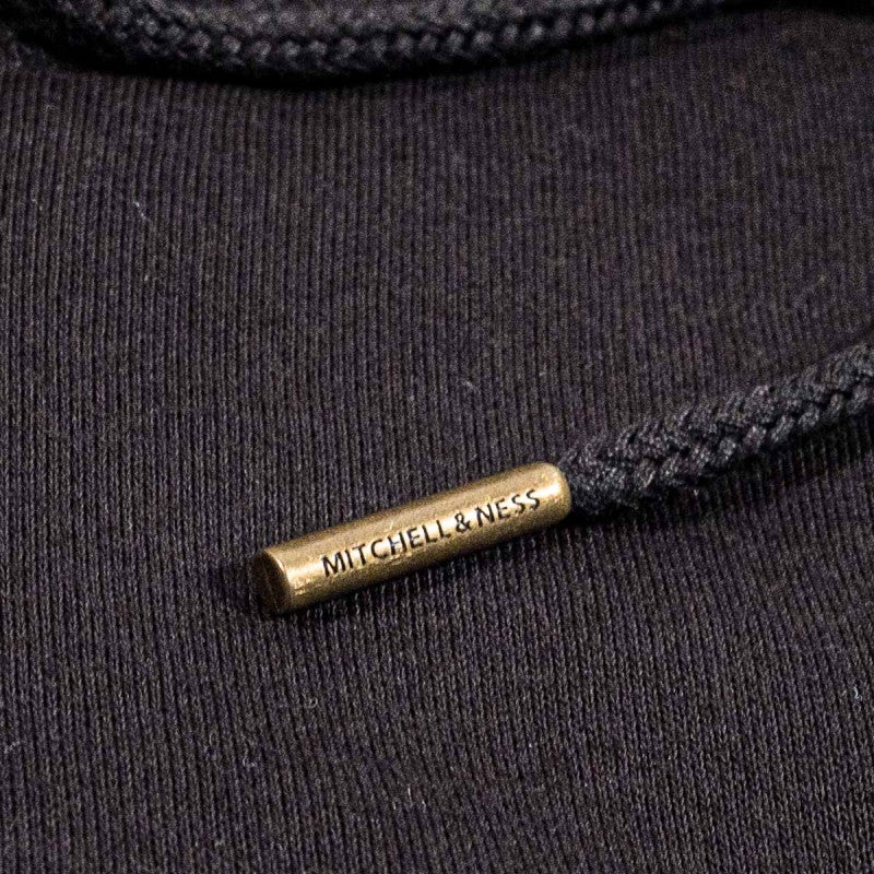 Mitchell & Ness Branded Essentials Hoodie Black