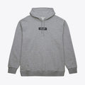 Mitchell & Ness Branded Box Logo Hoodie Grey Heather