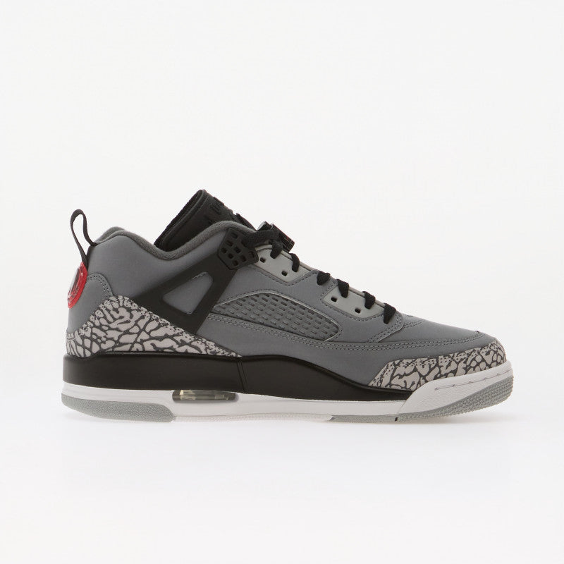 Jordan Spizike Low Cool Grey/ University Red-Black-Wolf Grey