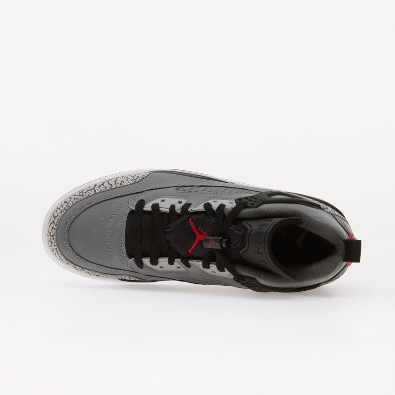 Jordan Spizike Low Cool Grey/ University Red-Black-Wolf Grey