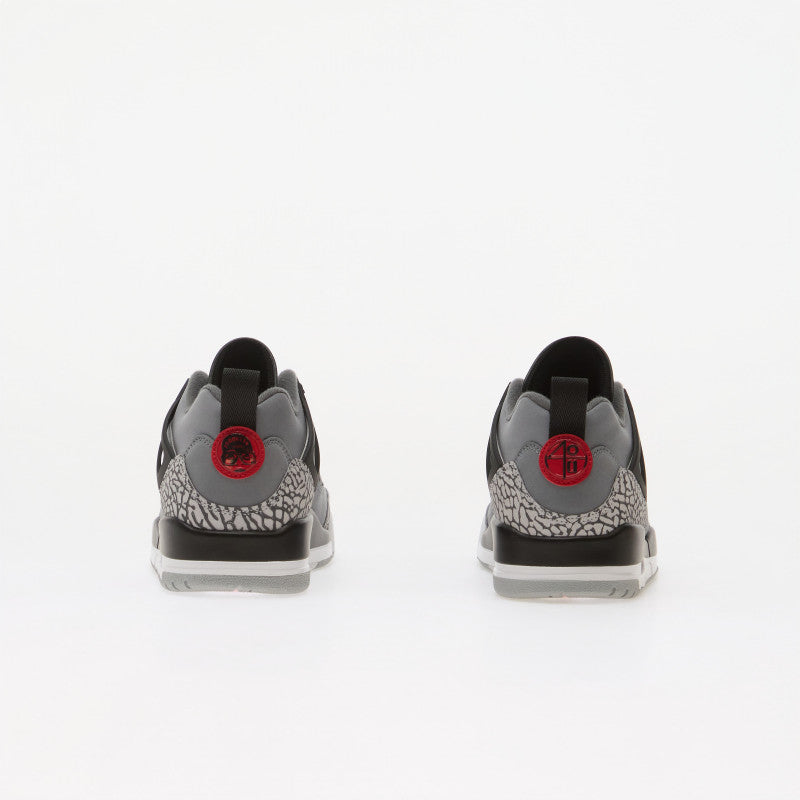 Jordan Spizike Low Cool Grey/ University Red-Black-Wolf Grey