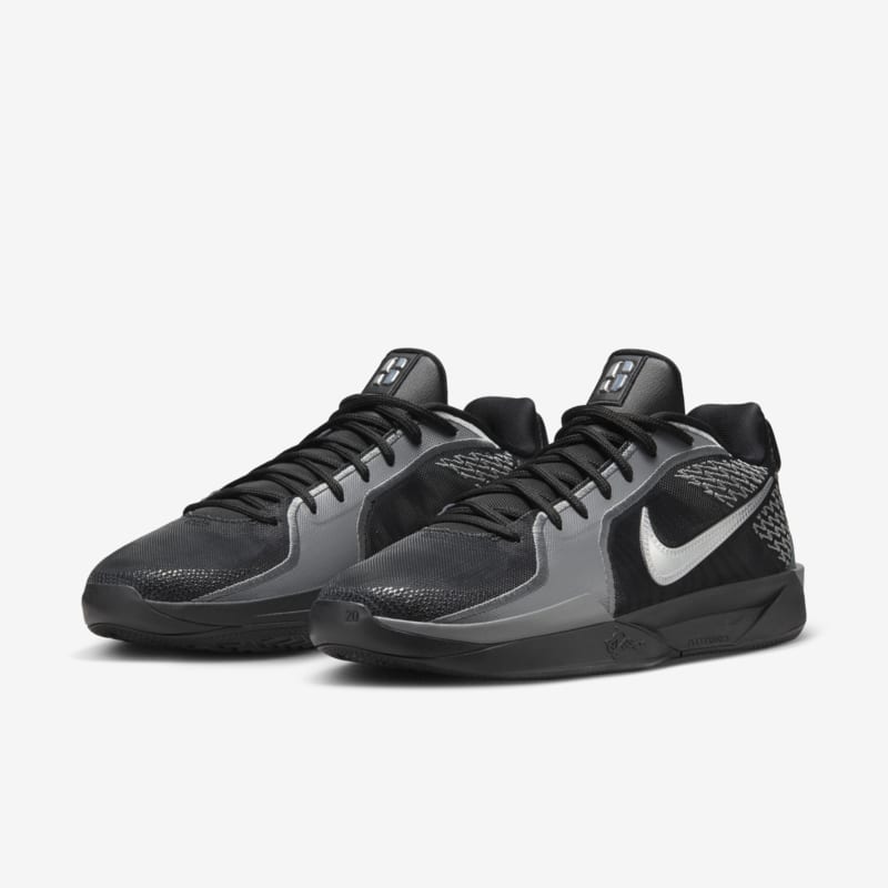 Nike Sabrina 2 "Mirrored" Black/Metallic Silver-Smoke Grey