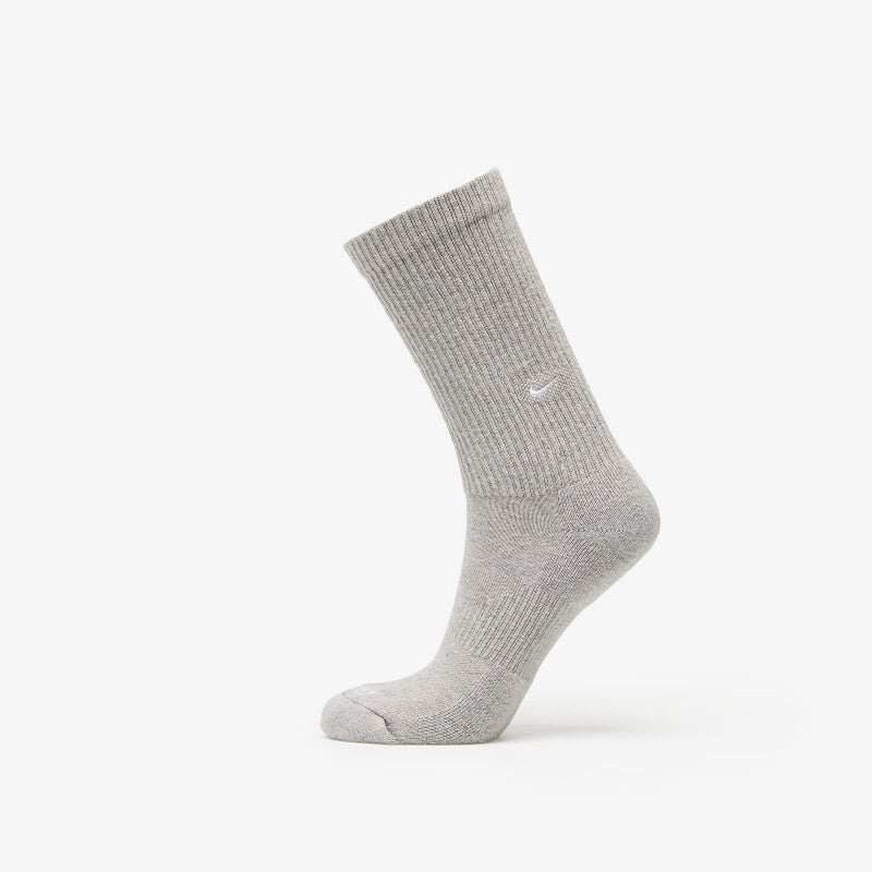 Nike Everyday Cushioned Crew Socks 2-Pack Dark Grey Heather/ White