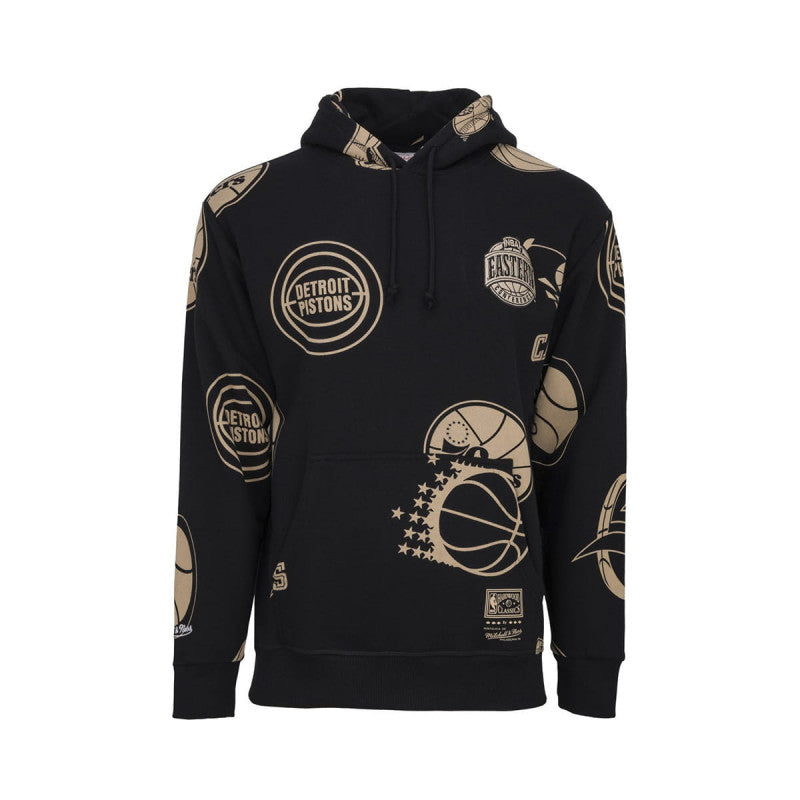 Mitchell & Ness NBA Conference Patch East Hoodie Black