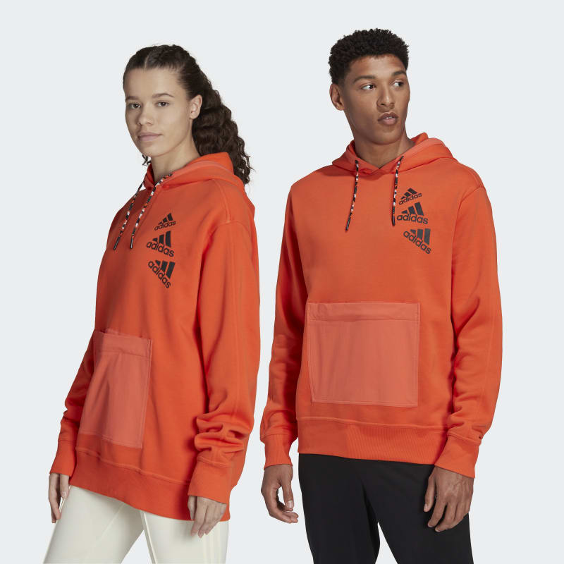 adidas Essentials Brandlove Fleece Hoodie
