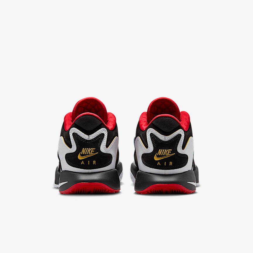 Nike LeBron 21 Prime 93 Black/White-Fire Red-Metallic Gold