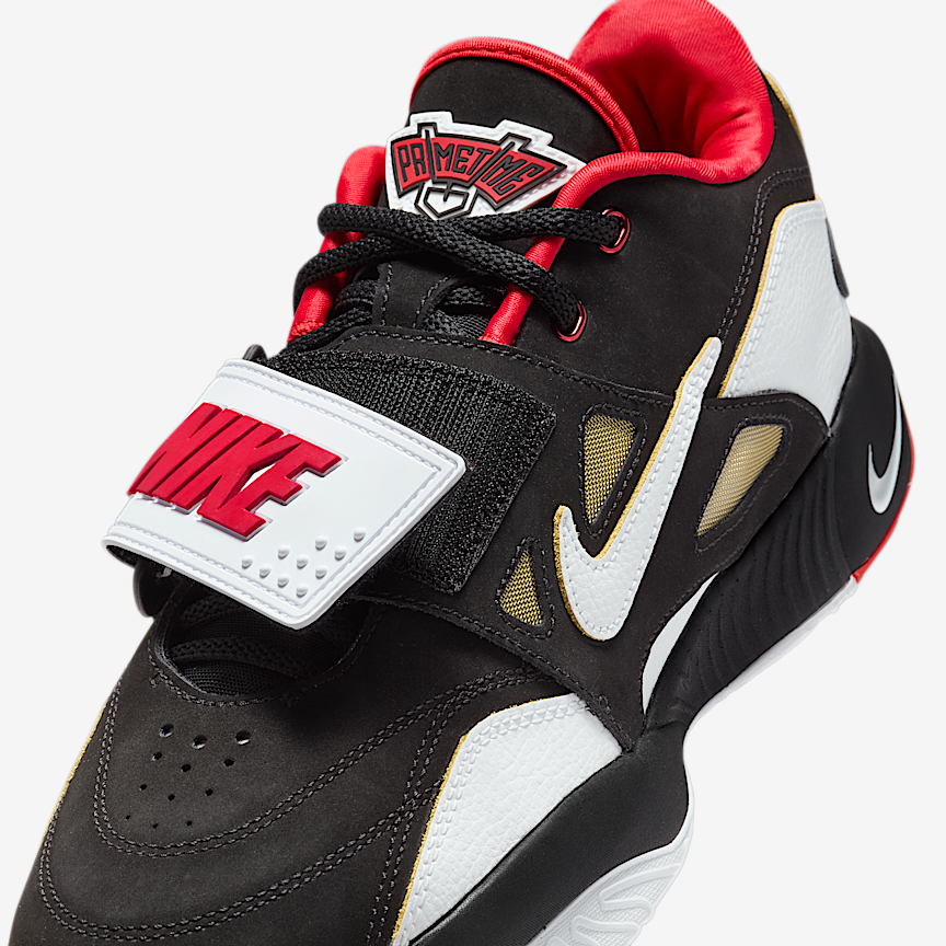 Nike LeBron 21 Prime 93 Black/White-Fire Red-Metallic Gold