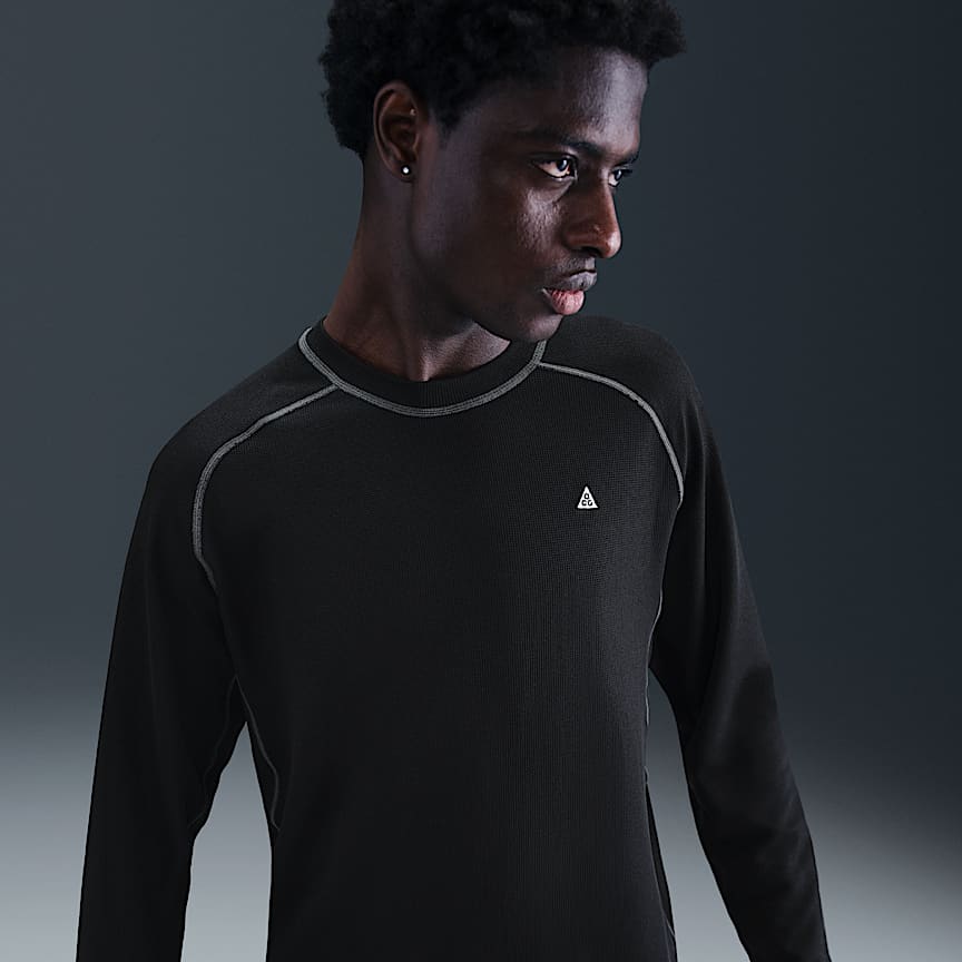 Nike ACG "Chinati" Men's Dri-FIT ADV Long-Sleeve Top Black/ Anthracite/ Summit White